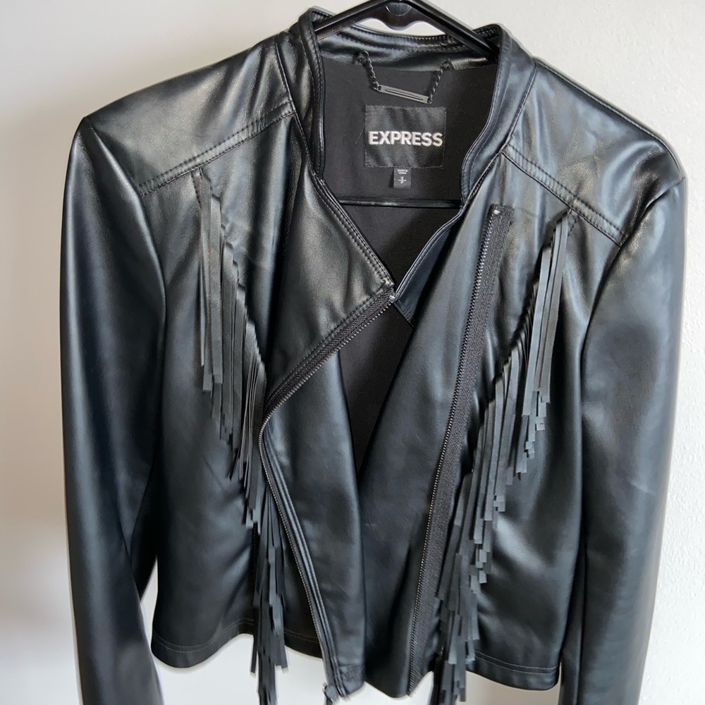 Leather jacket